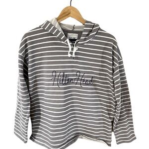 Gear for Sports Hilton Head Gray & White Striped Hoodie